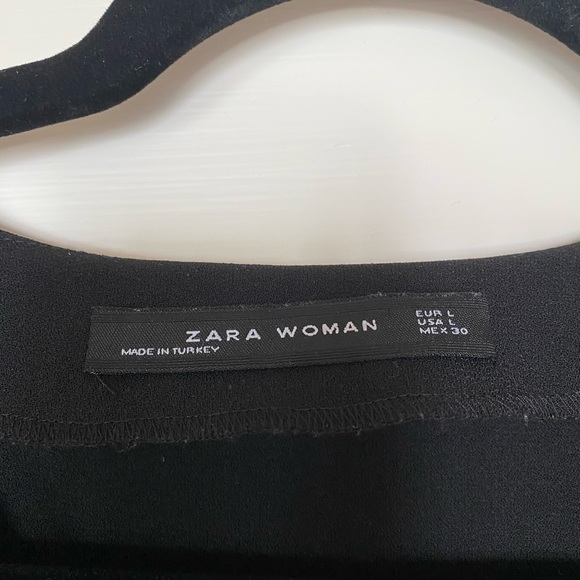 [Zara] Black Cocktail Dress - Picture 3 of 3